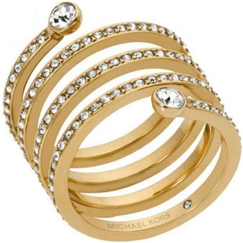 michael kors spiral ring|Michael Kors ring price.